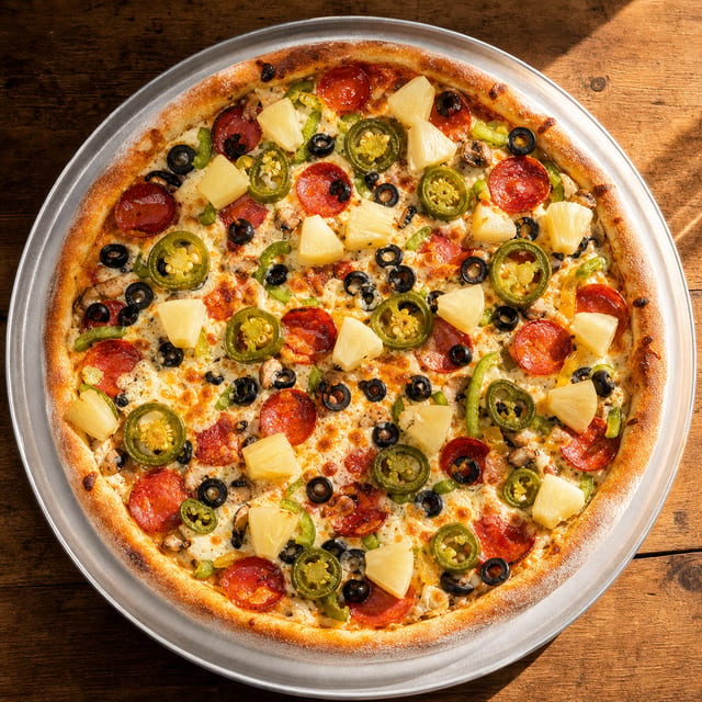 Hawaiin Aloha Pizza.