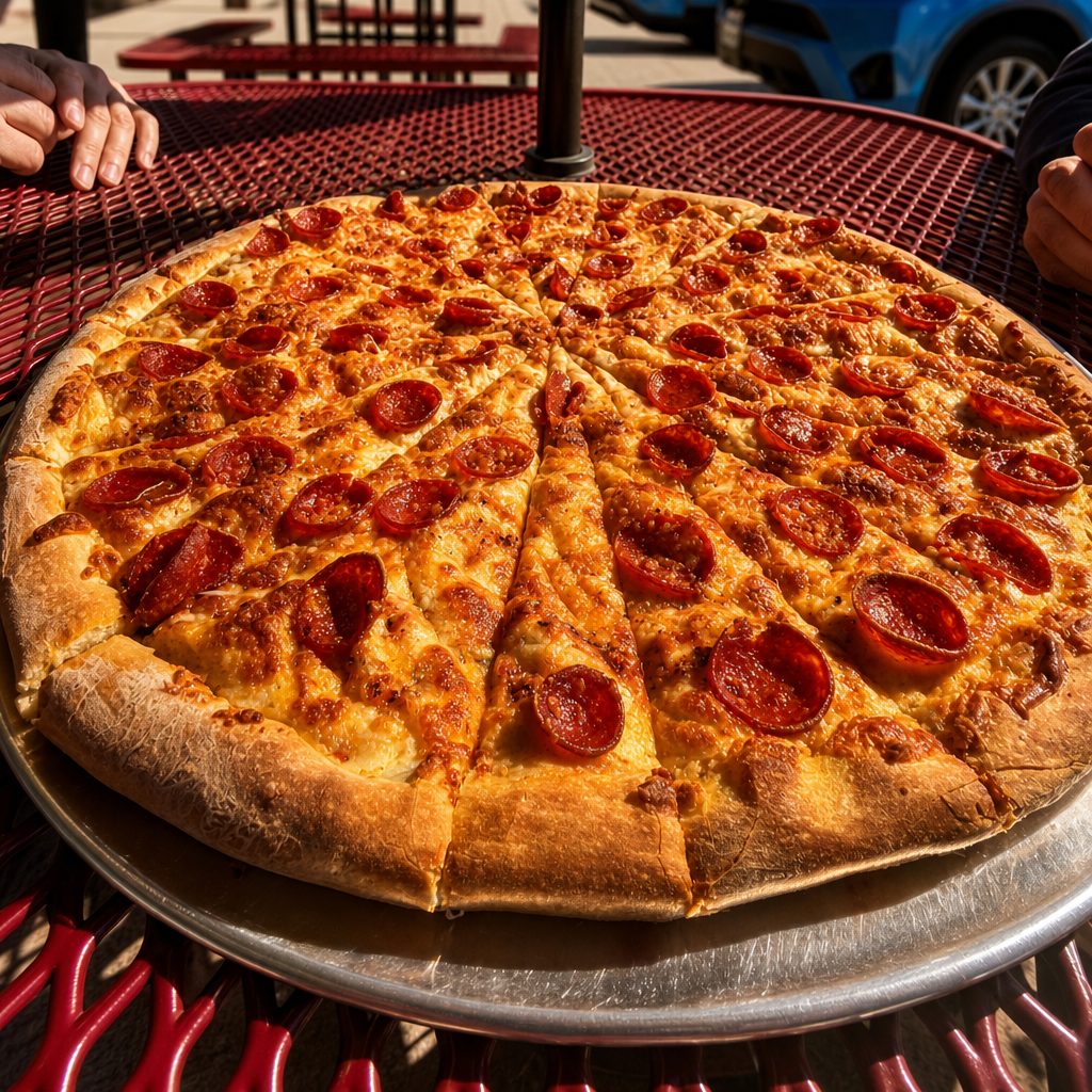Pepperoni Pizza.